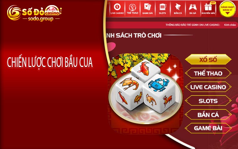 Thực hiện chiến lược quản lý quân trong trò chơi SODO Bầu Cua